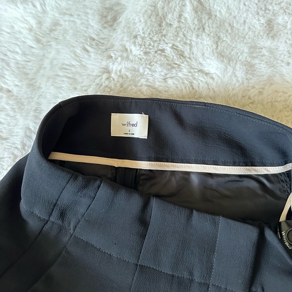 Aritzia Wilfred Black Encore Dress Pant 0 - Picture 4 of 4